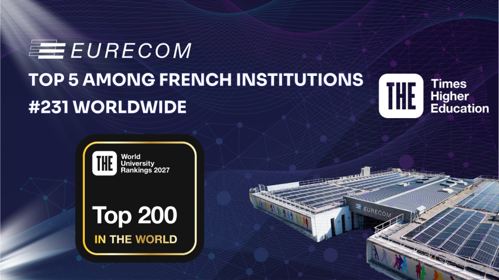 EURECOM 231 in the THE World University Rankings 2027